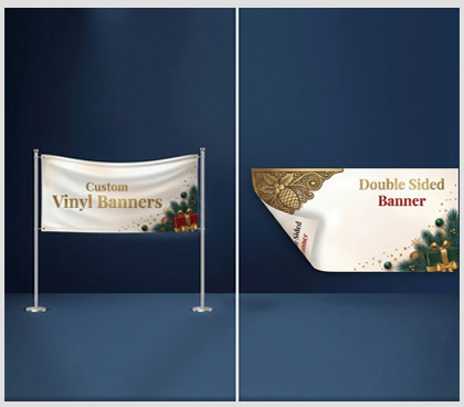 610 GSM Double Sided Banners
