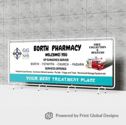 Pharmacy Advert boards