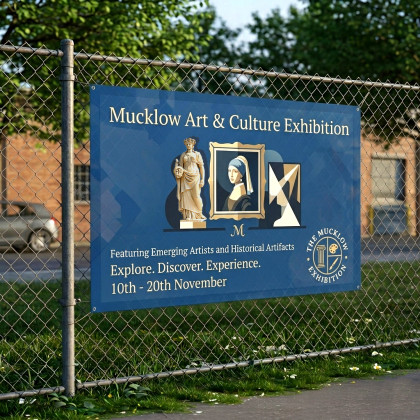350 GSM Air Mesh Banners