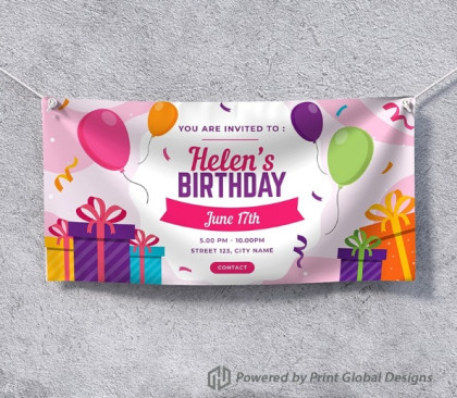 Birthday Banners
